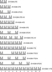  Шина сборная 3п 16кв.мм ZV-KSBI-3TE EATON 263962 
