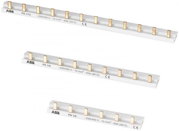  Разводка шинная 1ф PS1/57N Comp(PIN) 57мод. 63А нейт. ABB 2CDL210001R1057 
