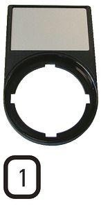  Держатель с шильдиком с обозначением 1 M22S-ST-X52 EATON 256797 