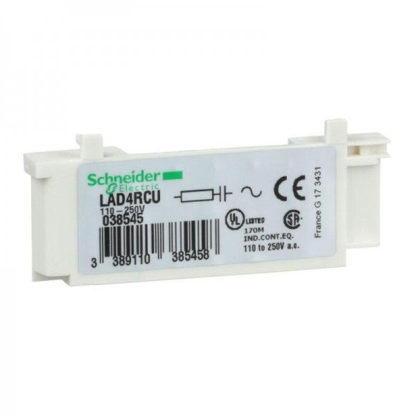  Модуль ограничения коммутац. перенапр. AC110...240V SchE LAD4RCU 