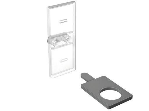  Крышка защитная кпонок управления I/O E2.2...E6.2 ABB 1SDA073858R1 