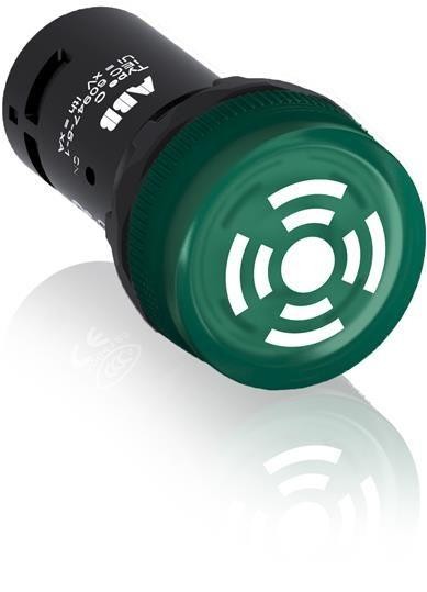  Зуммер CB1-602G с непрерывным сигналом с подсветкой 110-130В DC зел. ABB 1SFA619600R6022 