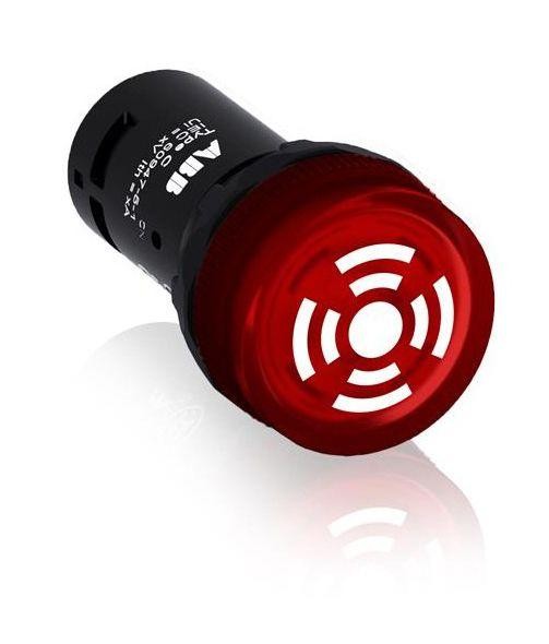  Зуммер CB1-613R с пульсирующим сигналом с подсветкой 230В AC красн. ABB 1SFA619600R6131 