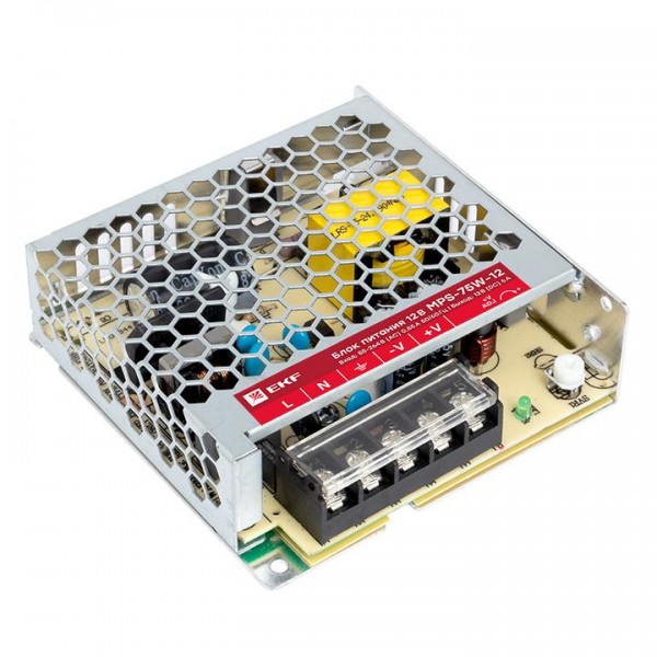  Блок питания 12В MPS-75W-12 PROxima EKF mps-75w-12 