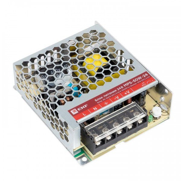  Блок питания 24В MPS-50W-24 PROxima EKF mps-50w-24 