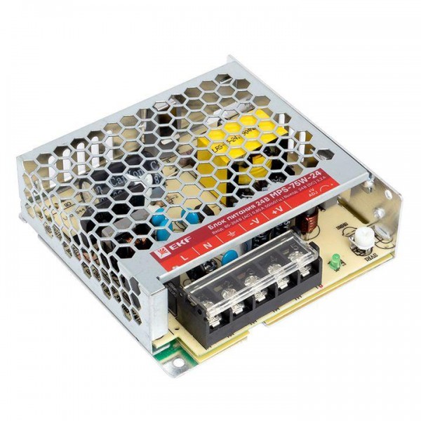  Блок питания 24В MPS-75W-24 PROxima EKF mps-75w-24 