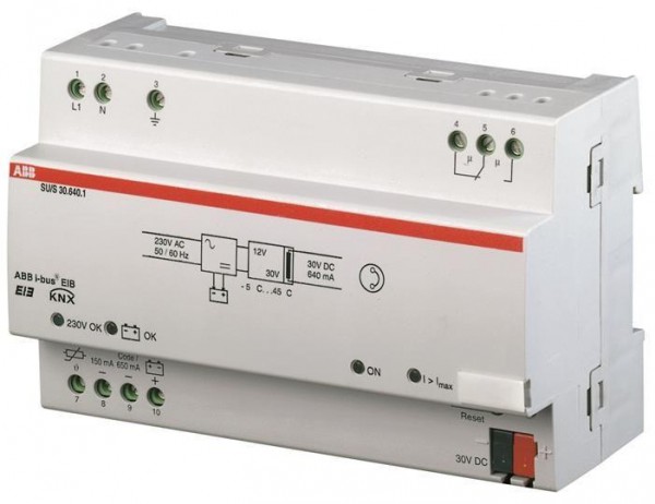  Источник беспер. питания с интегрированным дросселем 640мА SU/S 30.640.1 MDRC ABB GHQ6310049R0111 