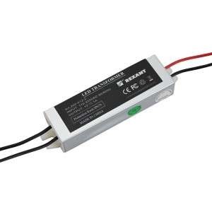  Источник питания LED 220В 12В 12Вт с проводами влагозащ. IP67 Rexant 200-012-2 