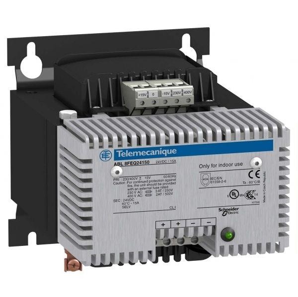  Источник питания 1ф PHASEO 230-400/24В 20А SchE ABL8FEQ24200 