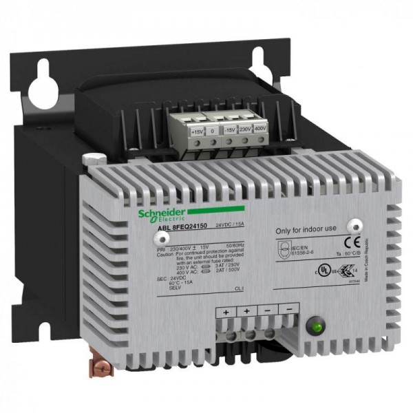  Источник питания 1ф PHASEO 230-400/24В 15А SchE ABL8FEQ24150 