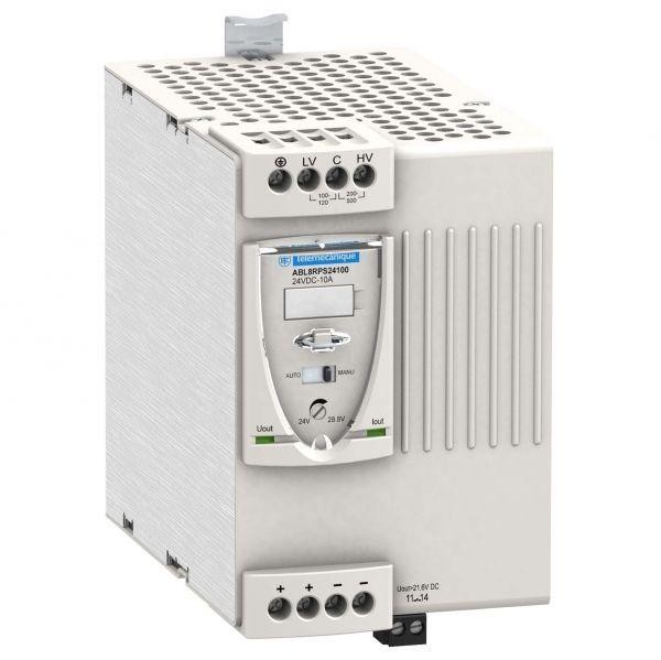  Блок питания 1ф универс. PHASEO 100.. 120В И 200..500В/24В 10А SchE ABL8RPS24100 
