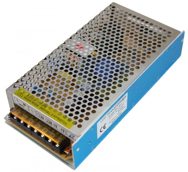  Источник питания для LED модулей и линеек 12В 150Вт с разъемами под винт IP23 Rexant 200-150-1 
