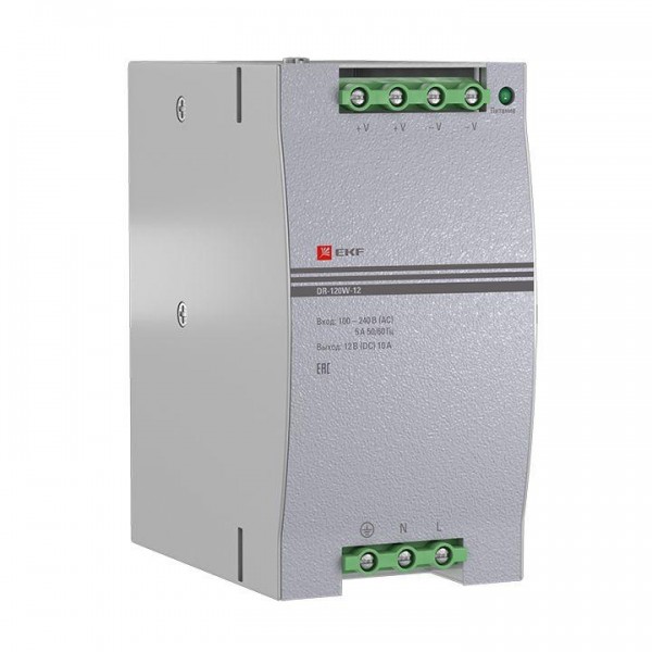  Блок питания 12В DR-120W-12 PROxima EKF dr-120w-12 