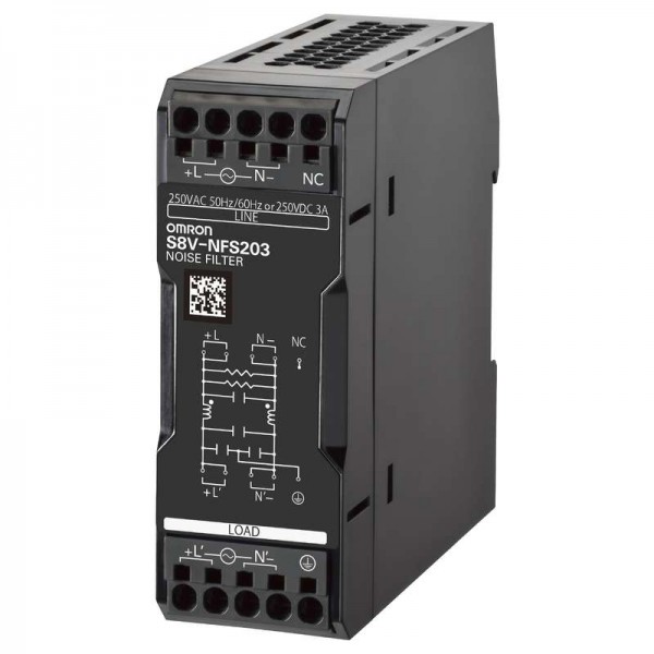  Фильтр защиты от помех S8VNFS206 250В AC/DC 6А Omron 680575 