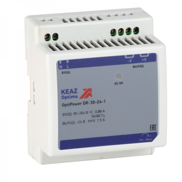 Блок питания OptiPower DR-30-24-1 КЭАЗ 284544 