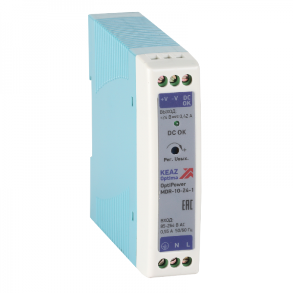  Блок питания OptiPower MDR-10-24-1 КЭАЗ 284538 