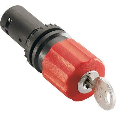  Кнопка CE3K1-10R-11 "Стоп" с фикс. 1НО1НЗ отпускание ключом 30мм ABB 1SFA619502R1071 