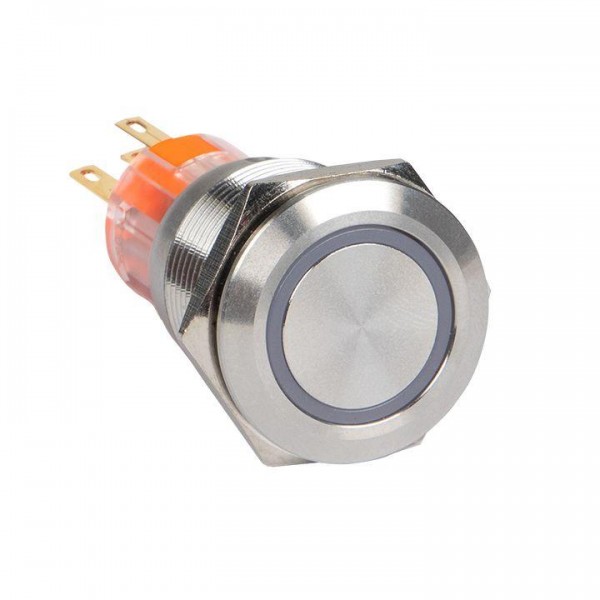  Кнопка S-Pro67 19мм без фикс. с зел. подсветкой 230В PROxima EKF s-pro67-121 