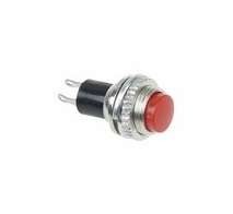  Выключатель-кнопка металл 220В 2А (2с) (ON)-OFF d10.2 красн. Mini (RWD-213) Rexant 36-3331 