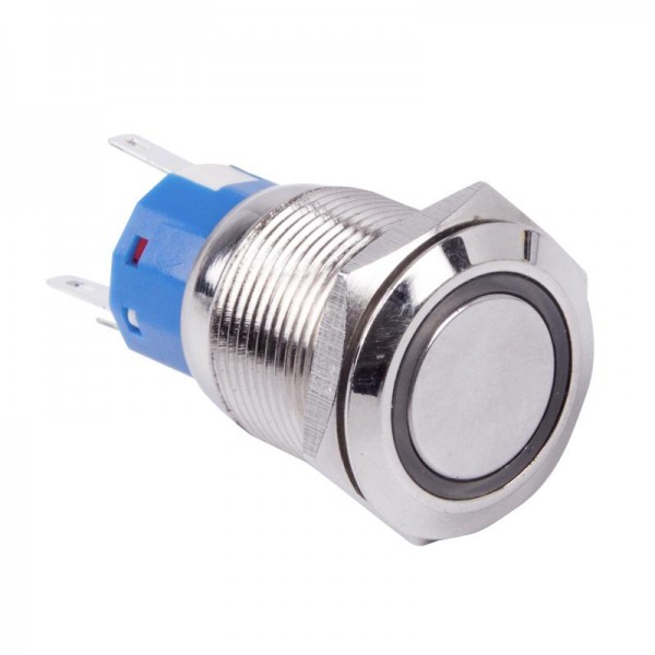  Кнопка антивандальная d16 220В Фикс (5с) ON-OFF/OFF-ON красн. Rexant 36-3260 