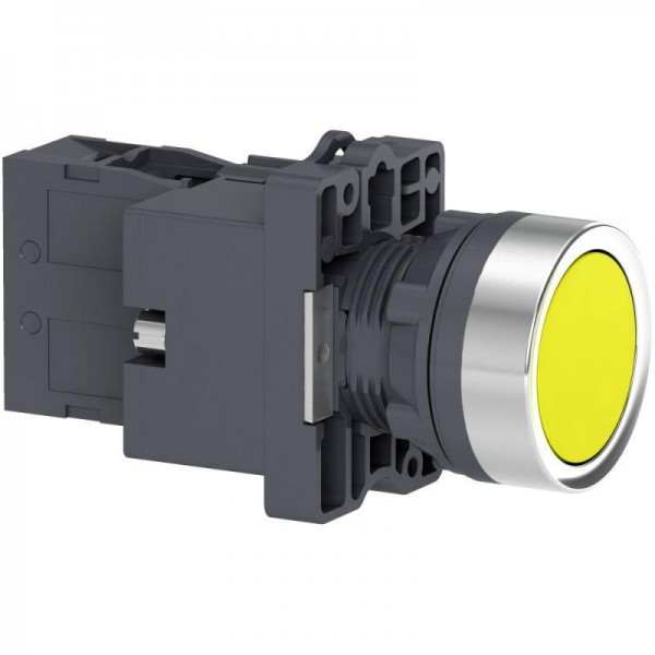  Кнопка LED 1НO 24В с подсветкой желт. SchE XA2EW35B1 