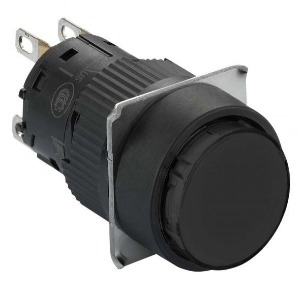  Кнопка круглая 16мм пружинный возврат черн. SchE XB6EAA21P 