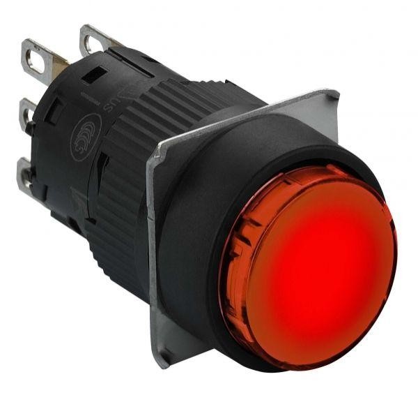  Кнопка круглая 16мм пружинный возврат красн. SchE XB6EAA41P 