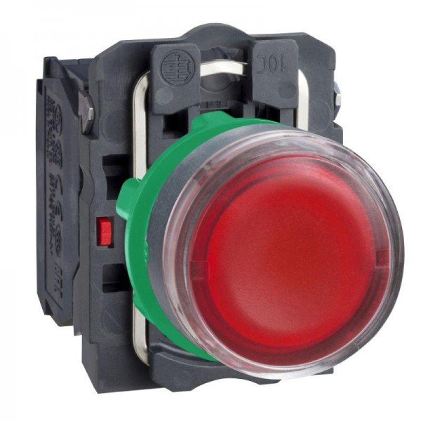  Кнопка 22мм 48-120В красн. с подсветкой SchE XB5AW34G5 