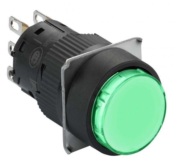  Кнопка с подсветкой НО НЗ 24В SchE XB6EAW3B1P 
