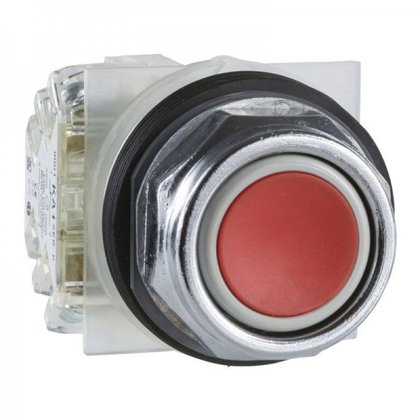 Кнопка утопленная красн. SchE 9001KR1RH13 