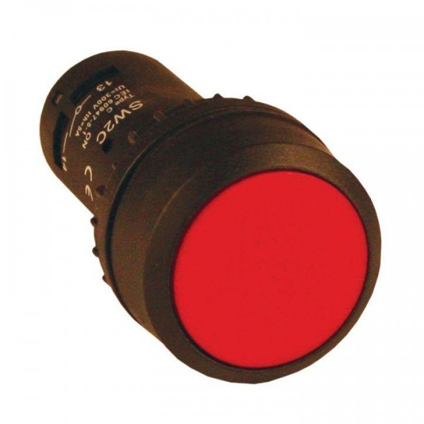  Кнопка SW2C-11 с фиксацией красн. NO+NC PROxima EKF sw2c-11f-r 