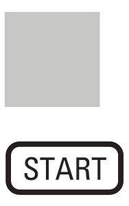  Шильдик прозрачный "START" 111LQ18 EATON 088813 