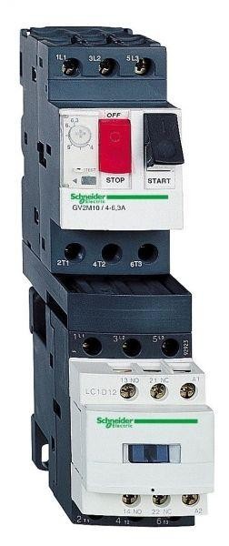  Пускатель комб. 2.5-4А цепь управления 24В 50/60Гц SchE GV2DM108B7 