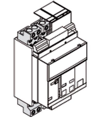 Комплект силовых выводов стац. выкл. FC CuAl 4х240 E1.2 F (уп.3шт) ABB 1SDA074001R1 