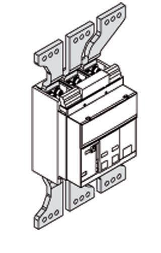  Комплект силовых выводов стац. выкл. ES E1.2 F (уп.3шт) ABB 1SDA073979R1 