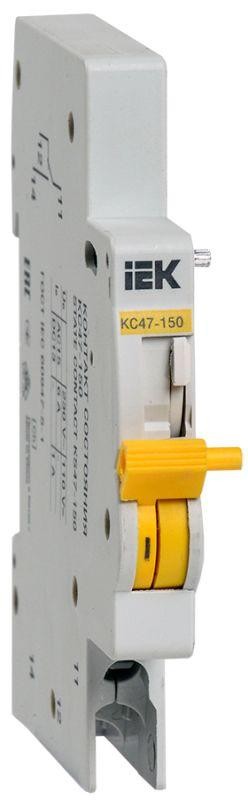  Контакт состояния КС47-150 на DIN-рейку для ВА47-150 ИЭК MVA50D-KS-1 