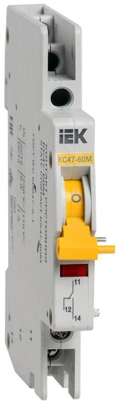  Контакт состояния КС47-60М на DIN-рейку для ВА47-60M ИЭК MVA31D-KS-1 