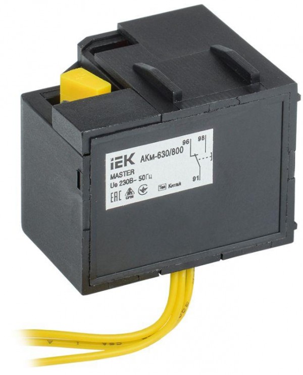  Контакт аварийный АКм-630/800 (АКм-40) MASTER ИЭК SVA70D-AK-1-02 