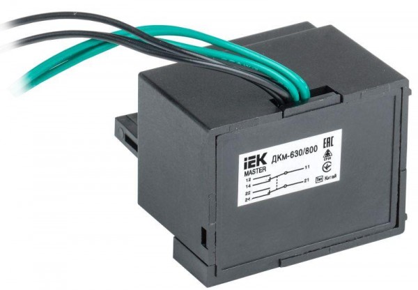  Контакт дополнительный ДКм-630/800 (ДКм-40) MASTER ИЭК SVA70D-DK-1-02 