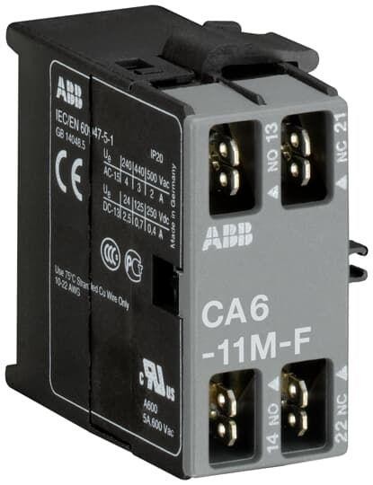  Контакт дополнительный CA6-11M-F боковой ABB GJL1201318R0003 