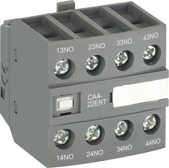  Блок контактный дополнительный CA4-22NRT для контакторов AF..RT и NF..RT ABB 1SBN010142R1222 