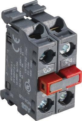  Блок контактов MCB-02B для монтажа в боксы 2НЗ ABB 1SFA611610R2020 