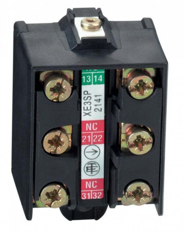  Блок контактный 1НО+1НЗ SchE XE3SP2141 