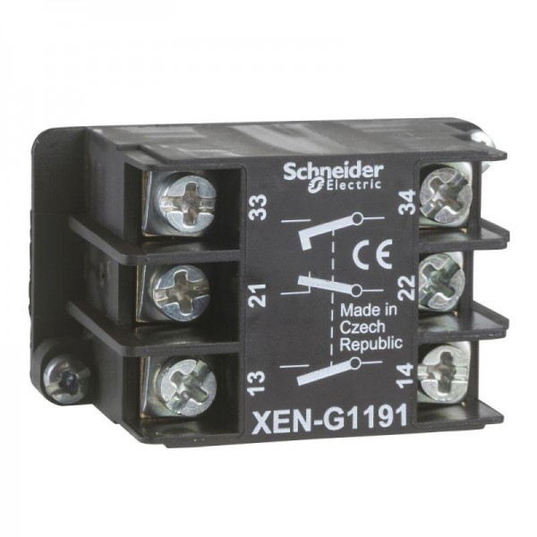  Элемент контактный NC+NO+NO SchE XENG1491 