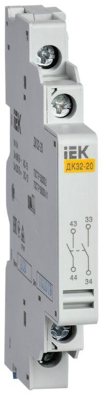 Контакт дополнительный 2НЗ ДК32-20 ИЭК DMS11D-AU20 