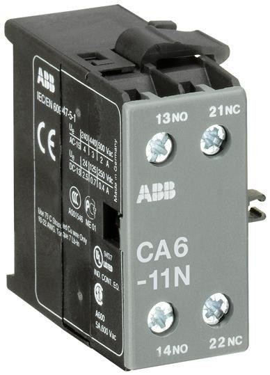  Контакт дополнительный CA6-11N для В6 / В7 бок. ABB GJL1201317R0004 