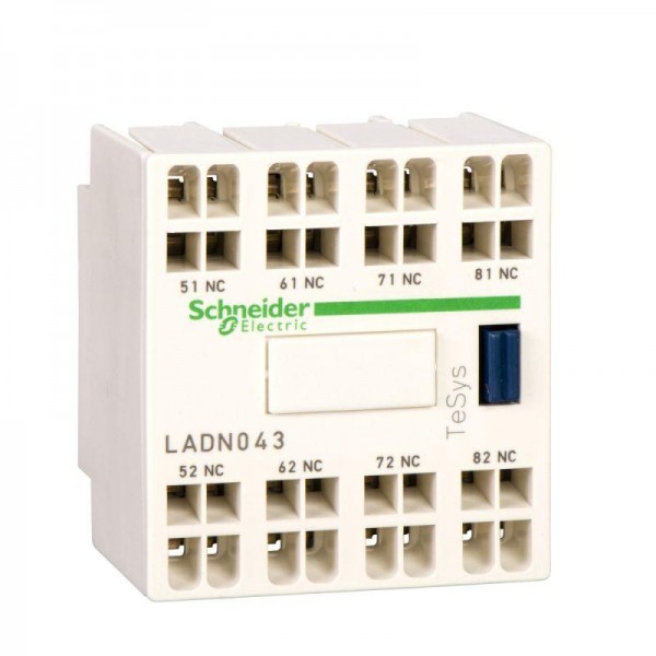  Контакт дополнительный 4НО DN403 фронт. SchE LADN403 