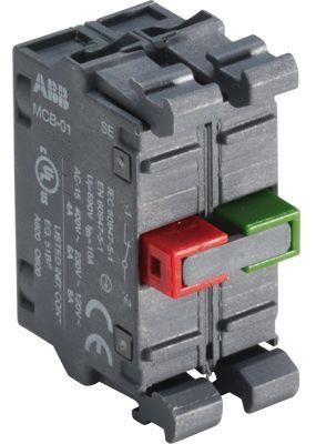  Блок контактов двойной MCB-11 фронт. монтаж ABB 1SFA611610R1011 