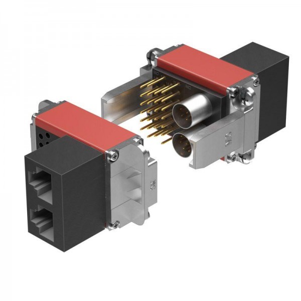  Комплект сигн. к-тов 12А каб 26 pin 2xRJ45 DKC R5M2WSC26RJ 