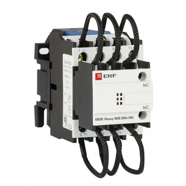  Контактор для конденсатора КМЭК 16квар 400В 2NО+1NC PROxima EKF ctrk-s-32-16-400 